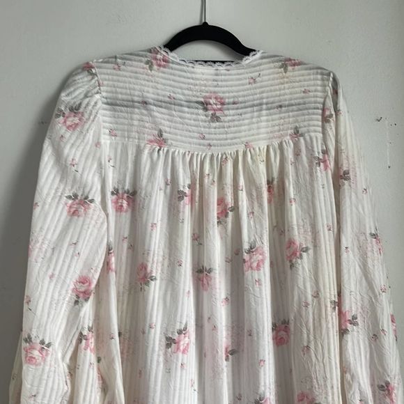 Vintag Willow Creek pearl button sailor collar lace trim shabby chic cottagecore - Picture 10 of 12